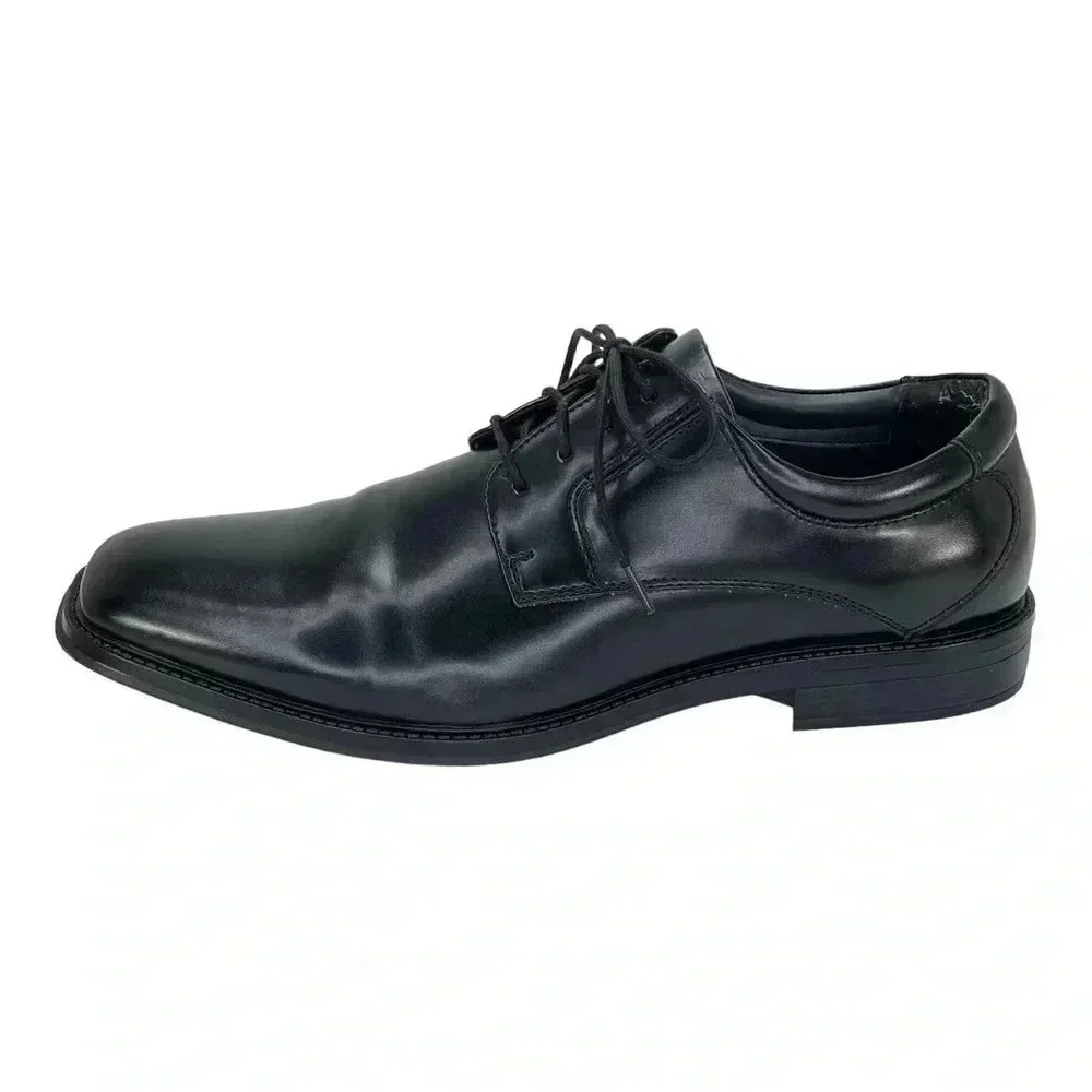 Dockers Irving Black Patent Leather Mens Oxfords Size 12M